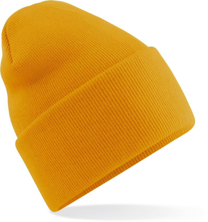 Strickmütze mit Logo