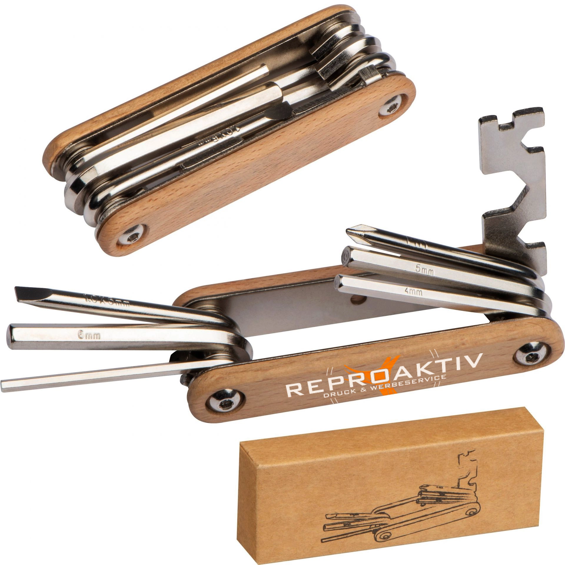 Fahrrad Multi-Tool inkl. Druck