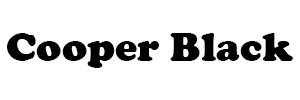 Cooper Black