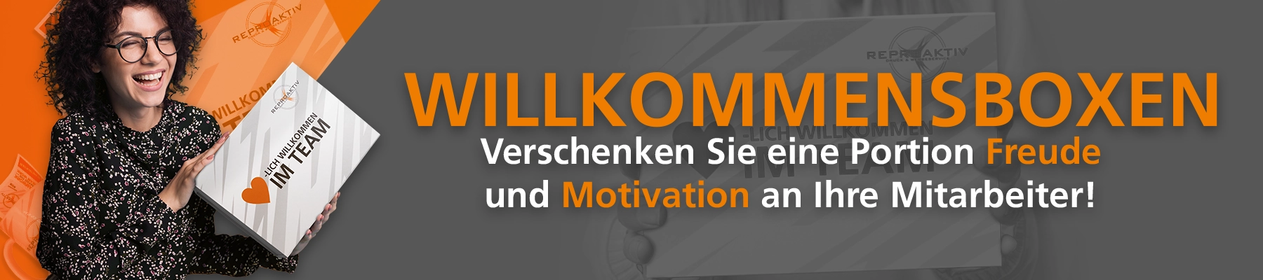 Willkommensboxen für Mitarbeiter!