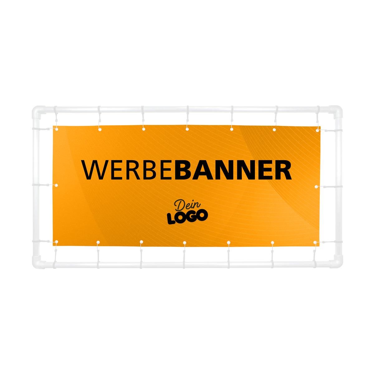 Werbebanner 3×1 m – groß, klar, sofort sichtbar