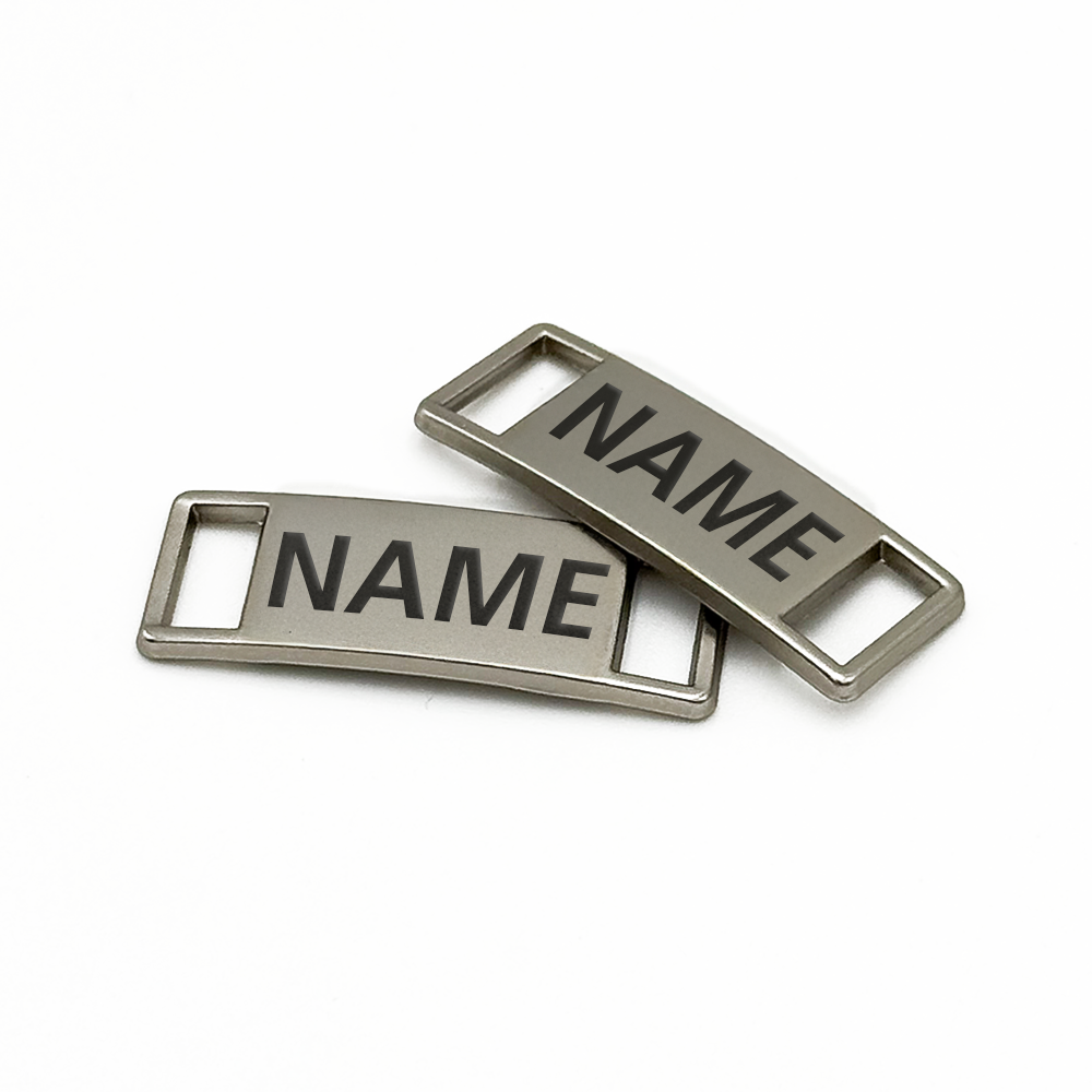 Personalisierte Lace Tags mit Gravur